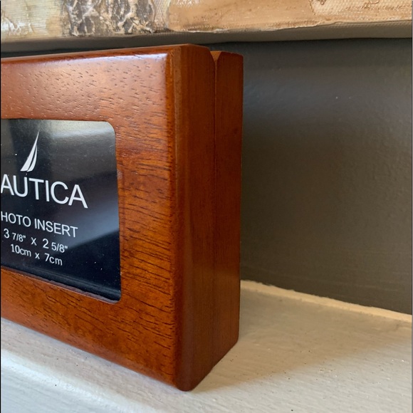 Nautica wooden box card holder - Picture 2 of 6